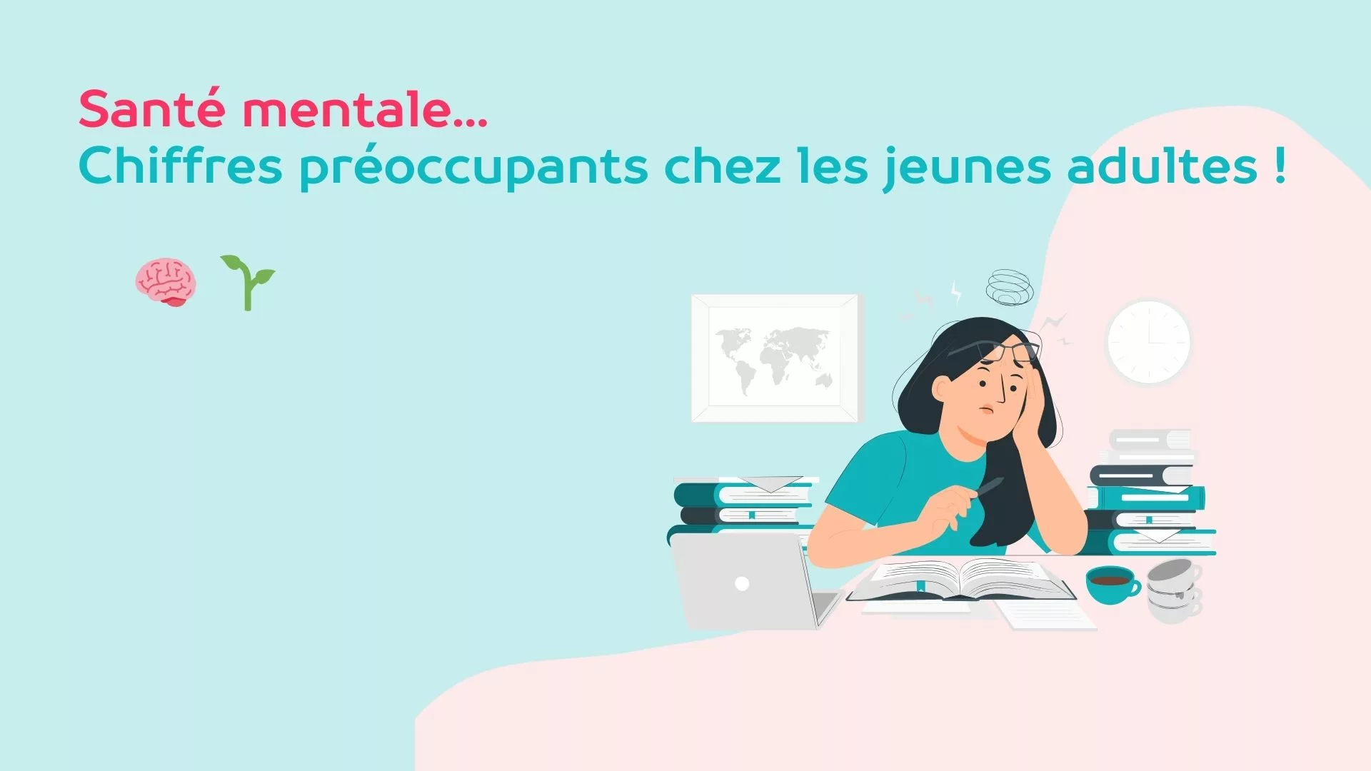 Santé mentale : les chiffres préoccupants chez les jeunes adultes